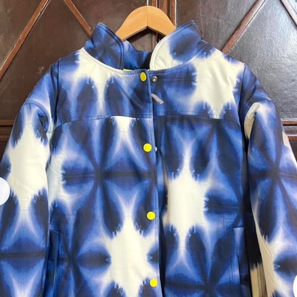 NWOT Free People Movement Bunny Slope Printed Puffer / Blue‎ Print - Picture 5 of 7
